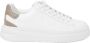 Guess Witte Beige Bruine Sneakers voor Vrouwen White Dames - Thumbnail 1