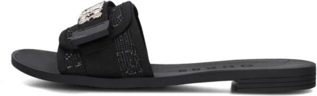 Guess Elyze Zwarte Slippers voor Dames Black Dames