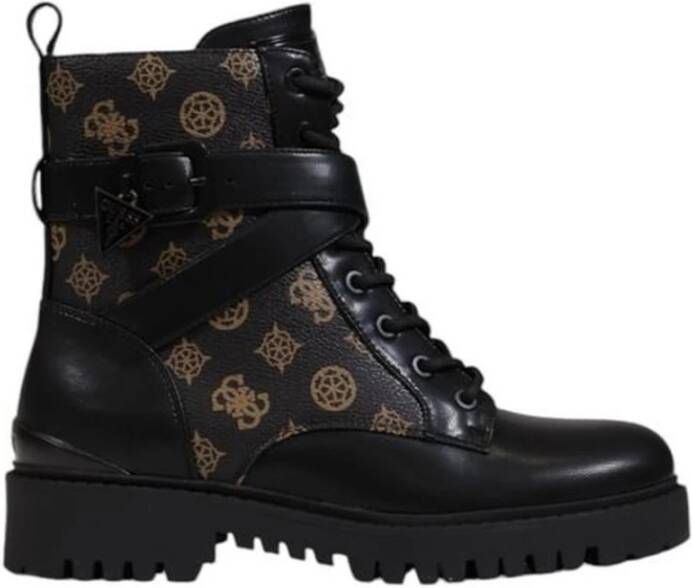 Guess Dames Herfst Winter Schoenen Black Dames