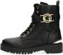 GUESS Odanna Veterboots Laarzen Met Veters Dames Zwart - Thumbnail 2