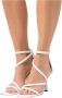 Guess Sandals Leance Fl6Nce Lea03 Wit Dames - Thumbnail 1