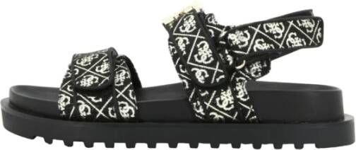 Guess Flat Sandals Zwart Dames