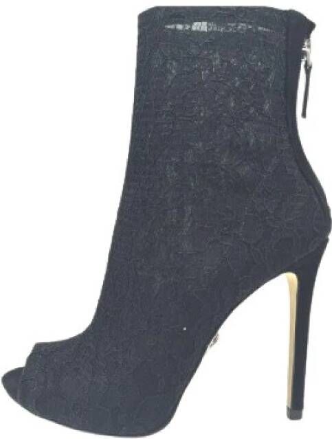 Guess Scarpe Ankle Boot Arya TC 100 PL 15 Rete E16Gu13 Zwart Dames