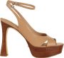 Guess High Heel Sandals Beige Dames - Thumbnail 1