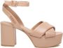 Guess High Heel Sandals Beige Dames - Thumbnail 1