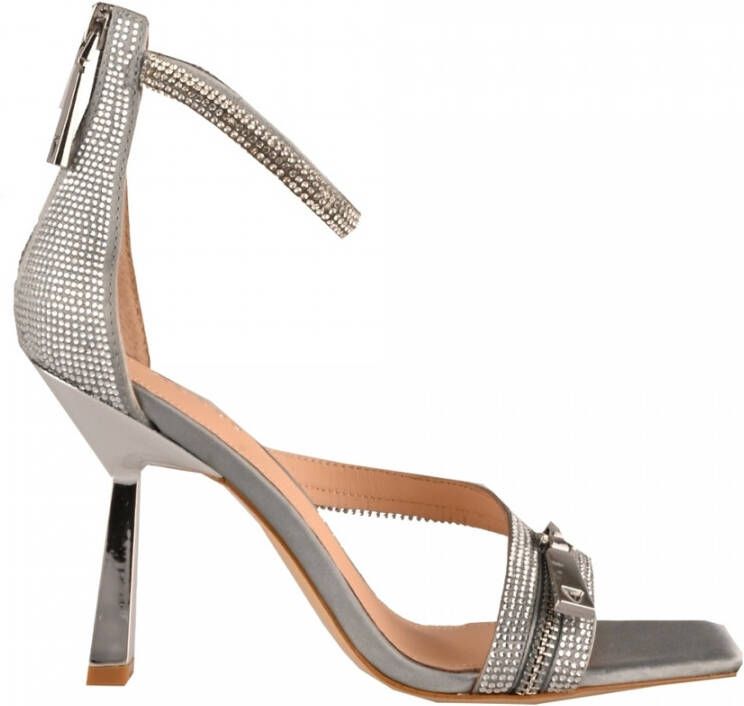 Guess High heeled sandals fl7jme_sat03 Grijs Dames