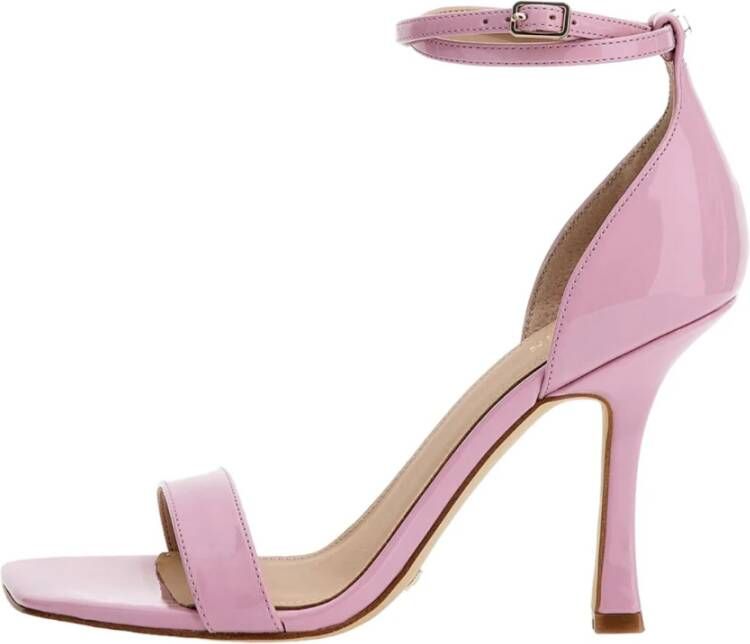 Guess Stijlvolle Etienne Hoge Hak Sandalen Pink Dames