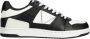 Guess Lage leren sneakers Zwart Black Heren - Thumbnail 1