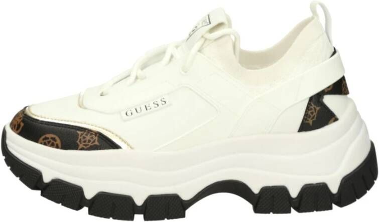 Guess Dames Braydin Wedge Sneaker White Dames