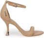 Guess Leren Pump Hak Lente Zomer Collectie Beige Dames - Thumbnail 2