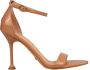 Guess Leren sandalen met logodetail Pink Dames - Thumbnail 1