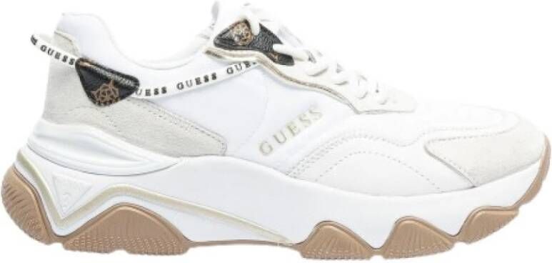 Guess Micola Sneaker in Wit White Dames