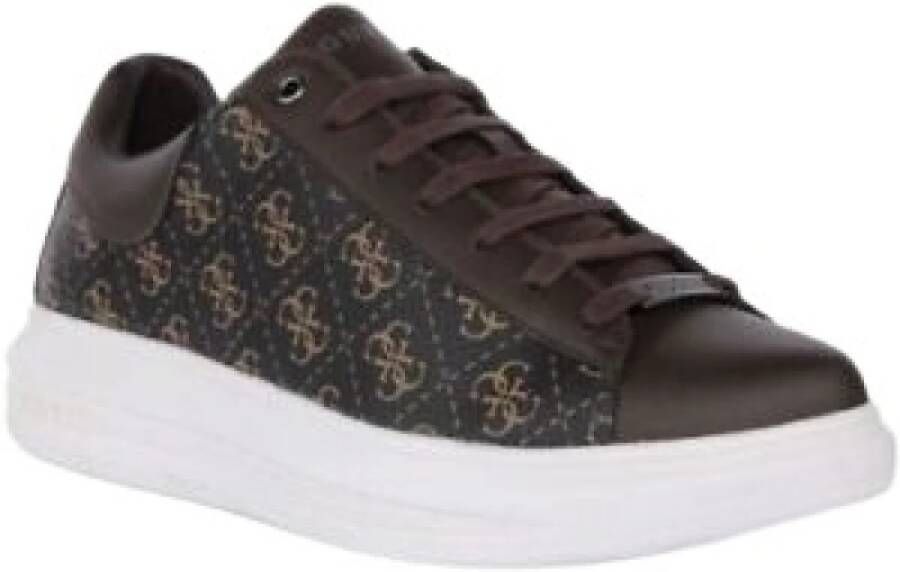 Guess Modieuze herensneakers met versterkte zool Zwart Heren