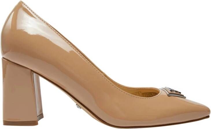 Guess Nude Hoge Hak Pumps Beige Dames