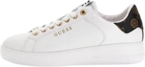 Guess Peony Roki 4G Logo Sneakers White Dames