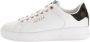 Guess Witte Leren Sneakers met Gouden Logo White Dames - Thumbnail 2