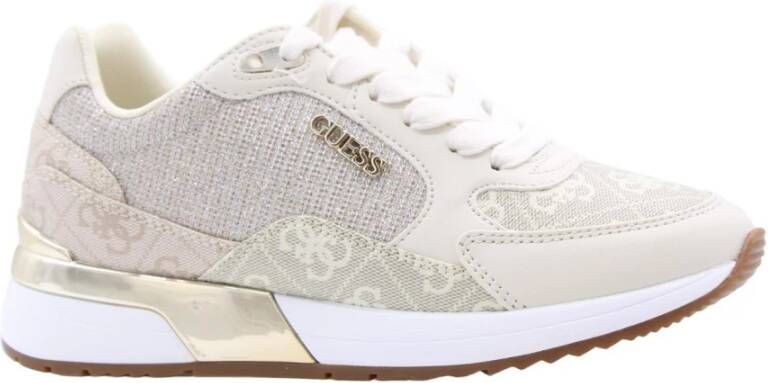 Guess Permentier Sneaker Beige Dames