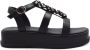 Guess Platte sandalen Zwart Dames - Thumbnail 7