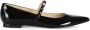 Guess Puntige Neus Patent Ballerina Flats Black Dames - Thumbnail 1