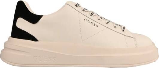 Guess Heren Sneakers Herfst Winter Collectie White Heren