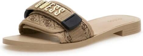 Guess Schuifregelaars Beige Dames