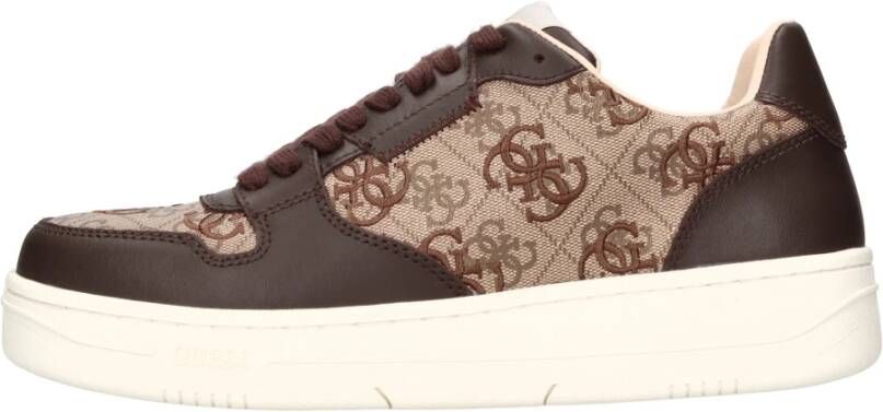 Guess Sneakers Bruin Brown Heren