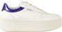 Guess Sneakers met leren en rubberen zool White Dames - Thumbnail 1