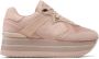 Guess Roze Leren Wedge Sneaker Harinna Roze Dames - Thumbnail 3