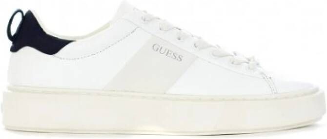 Guess Sneakers Fm5Vic Lea12 Vice Wit Heren