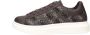 Guess Bruin Oker Sneaker Eco Leer 4cm Rubberen Zool Brown Heren - Thumbnail 1