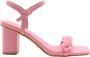 Guess Stijlvolle Hoge Hak Sandalen Pink Dames - Thumbnail 2