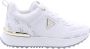 Guess Witte Sneakers met Gelamineerde Inzet White Dames - Thumbnail 1