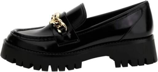 Guess Stijlvolle Loafers voor Mannen Black Dames