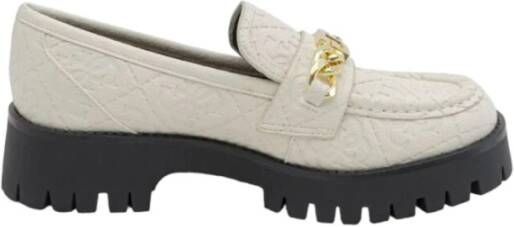 Guess Stijlvolle Loafers voor Mannen White Dames