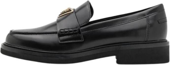 Guess Stijlvolle Mocassins voor Mannen en Vrouwen Black Dames