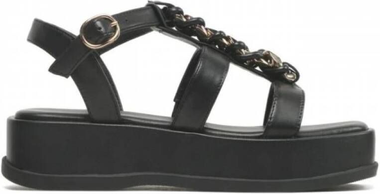 Guess Stijlvolle Sandalen Black Dames