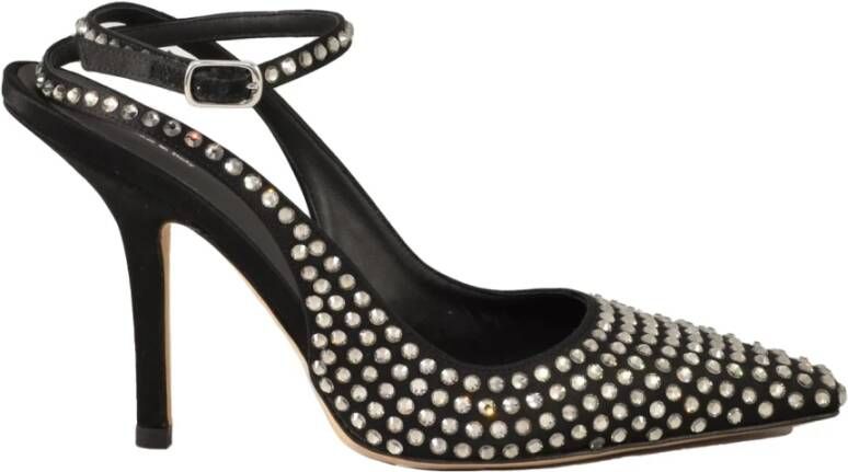 Guess Stijlvolle Schoenen met Leren Zool Black Dames