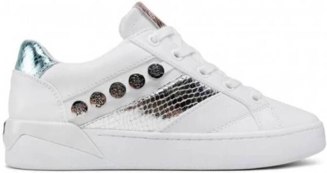 Guess Stijlvolle Sneakers met Studs White Dames