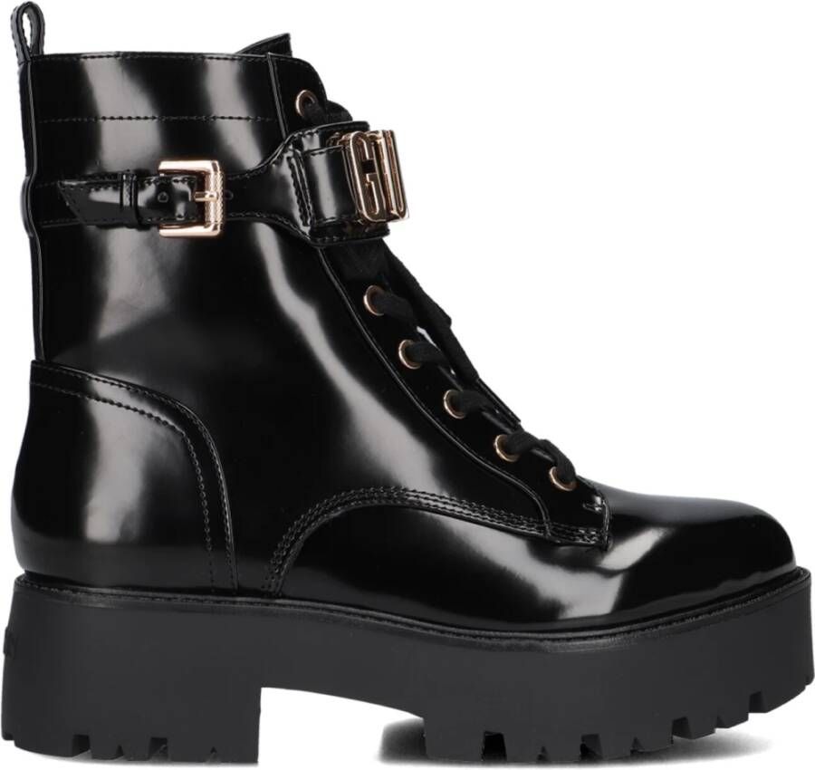 Guess Stijlvolle zwarte veterschoenen Black Dames