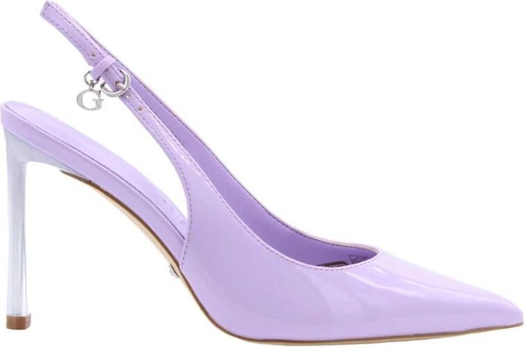 Guess Syda Slingback Schoenen Purple Dames