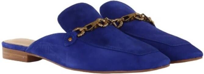 Guess Teenslippers & Sliders Blauw Dames