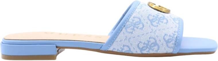 Guess Trendy Mule Shoes Blue Dames