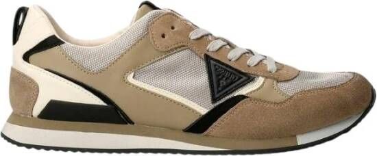 Guess Treviso Sneakers Stijlvol en Beige Heren