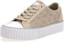 Guess Urbane Logo Sneakers Fl6Ntnfal12 4G Beige Dames - Thumbnail 2