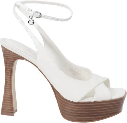 Guess Verhoog je stijl met hoge hak sandalen Beige Dames