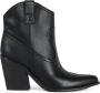 Guess Westers-stijl Vegan Leren Laars Black Dames - Thumbnail 1