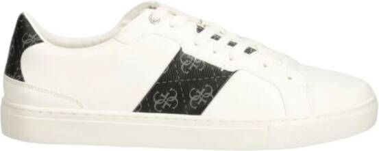 Guess Witte Casual Synthetische Sneakers White Heren