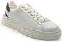 Guess Witte en bruine sneakers met logo White Heren - Thumbnail 1