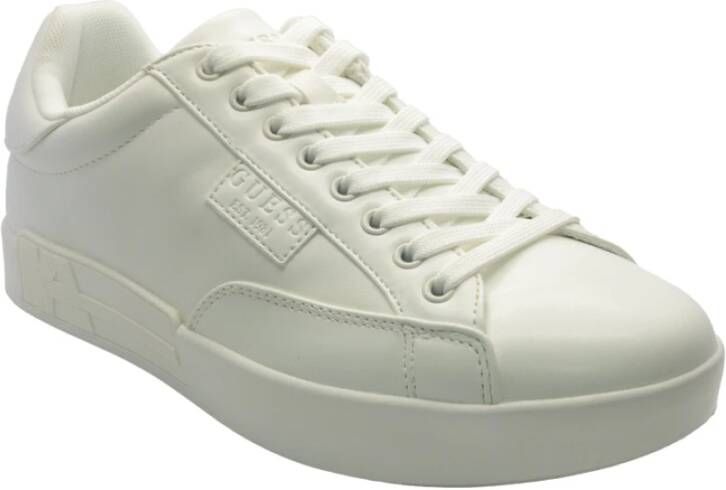 Guess Witte Fmfcasele12 Herenschoenen White Heren