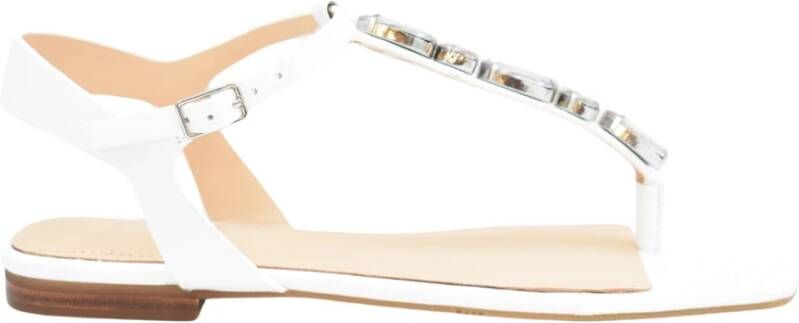 Guess Witte Kant Platte Schoenen Ss22 White Dames